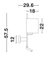 YAMA Wandleuchte 12W verstellbar-Luxomo Leuchten
