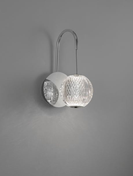 BRILLANTE Wandleuchte Ø 14cm-Luxomo Leuchten