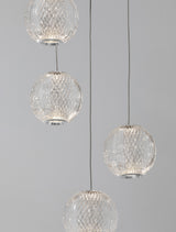 BRILLANTE 5-Kugel-Hängeleuchte-Luxomo Leuchten