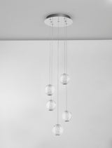 BRILLANTE 5-Kugel-Hängeleuchte-Luxomo Leuchten