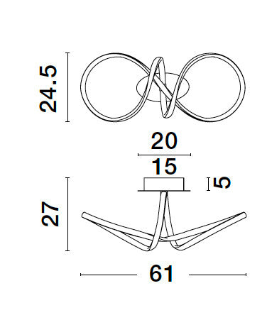AMARA Deckenleuchte-Luxomo Leuchten