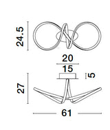 AMARA Deckenleuchte-Luxomo Leuchten