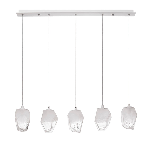 ICE Hängeleuchte linear 84cm-Luxomo Leuchten