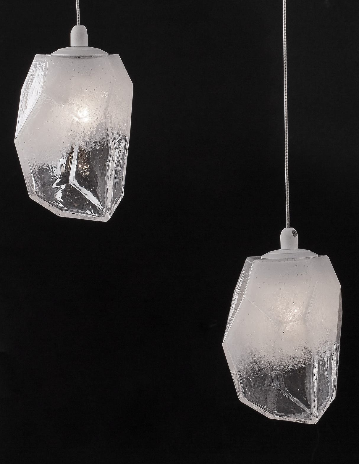 ICE Hängeleuchte linear 84cm-Luxomo Leuchten