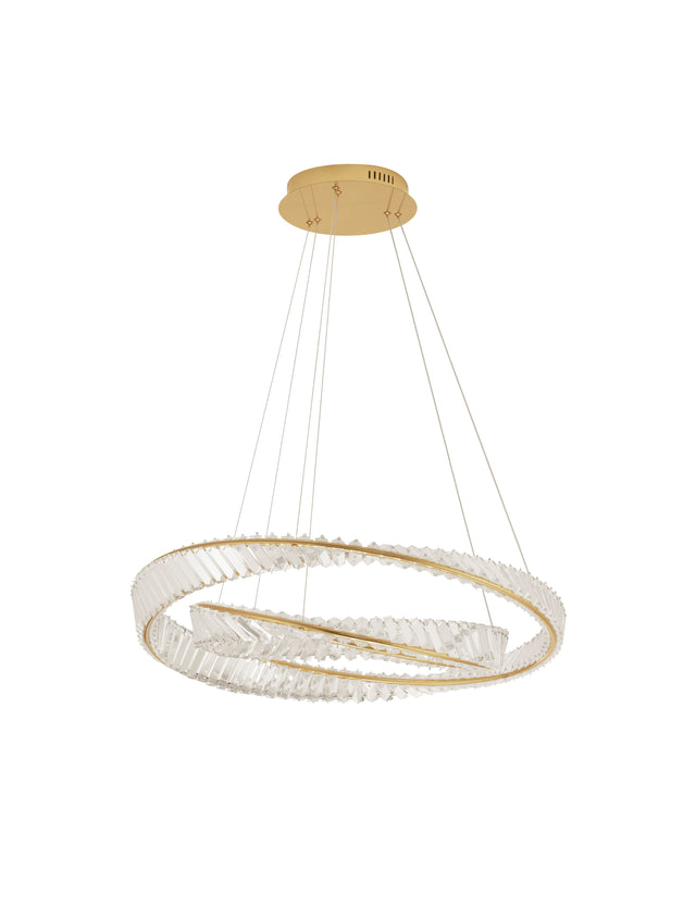 AURELIA Hängeleuchte 2 Ringe Ø 80cm-Luxomo Leuchten