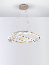 AURELIA Hängeleuchte 2 Ringe Ø 80cm-Luxomo Leuchten