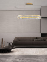 AURELIA Kristall-Hängeleuchte 92cm-Luxomo Leuchten