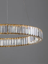 AURELIA Kristall-Hängeleuchte rund-Luxomo Leuchten