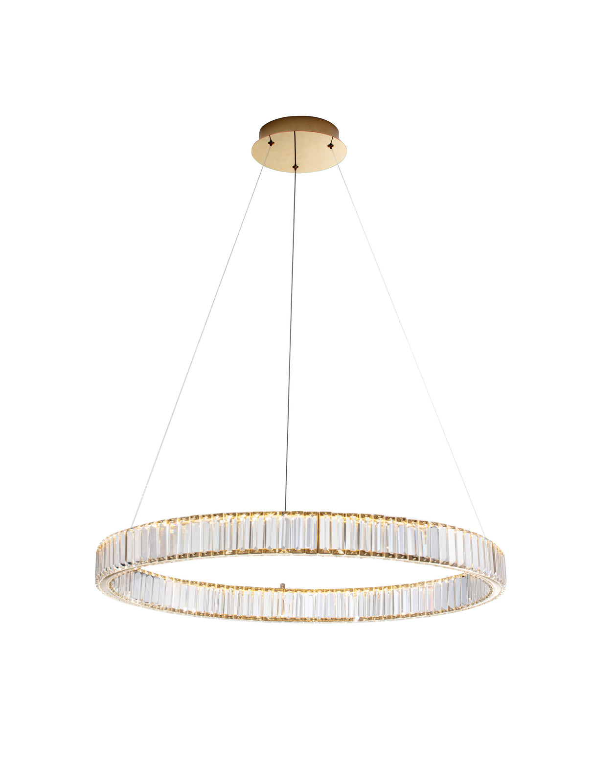 AURELIA Kristall-Hängeleuchte rund-Luxomo Leuchten