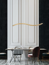 AURELIA Kristall-Hängeleuchte 100cm-Luxomo Leuchten