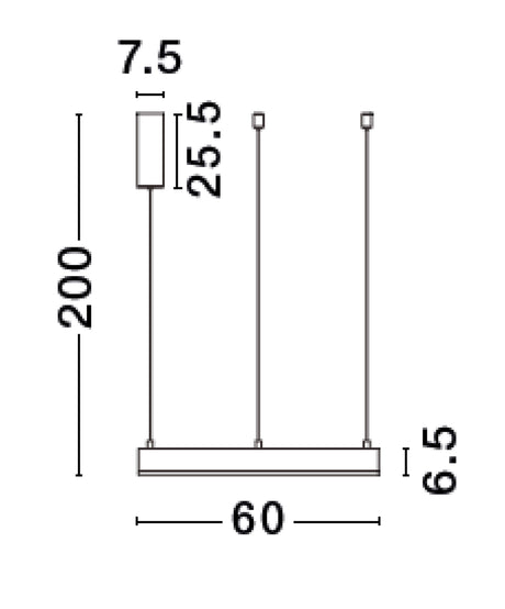 MOTIF Hängeleuchte 2700K-6000K-Luxomo Leuchten