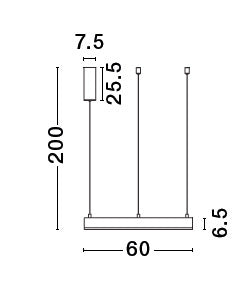 MOTIF Hängeleuchte 2700K-6000K-Luxomo Leuchten