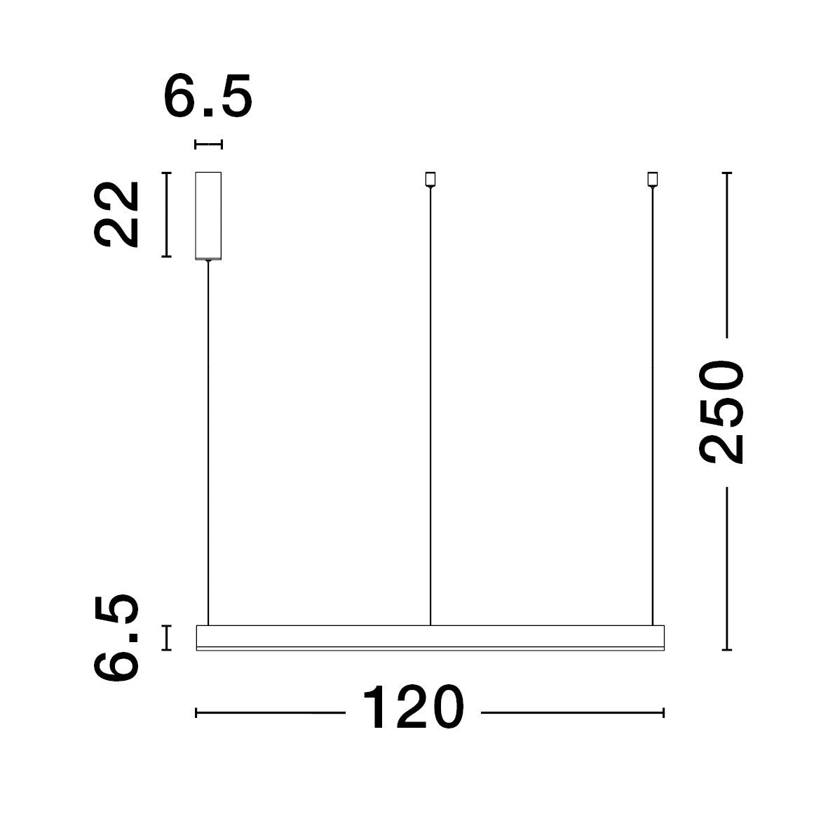 MOTIF Hängeleuchte 2700K-6000K-Luxomo Leuchten