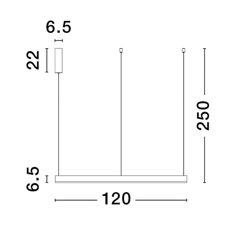 MOTIF Hängeleuchte 2700K-6000K-Luxomo Leuchten