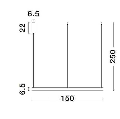 MOTIF Hängeleuchte 2700K-6000K-Luxomo Leuchten
