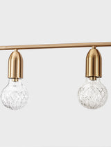 VEDA Hängeleuchte linear 128cm-Luxomo Leuchten