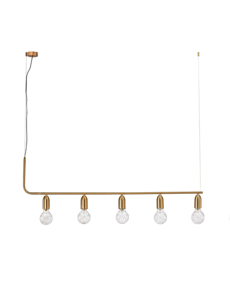 VEDA Hängeleuchte linear 128cm-Luxomo Leuchten