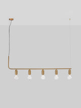 VEDA Hängeleuchte linear 128cm-Luxomo Leuchten