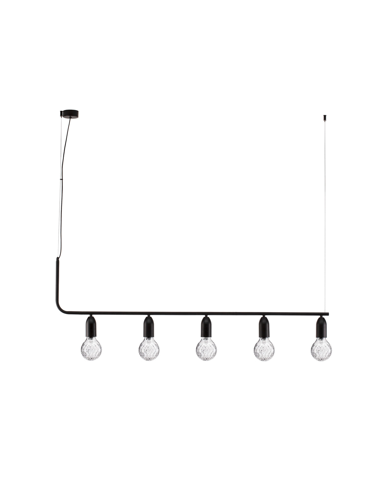 VEDA Hängeleuchte linear 128cm-Luxomo Leuchten