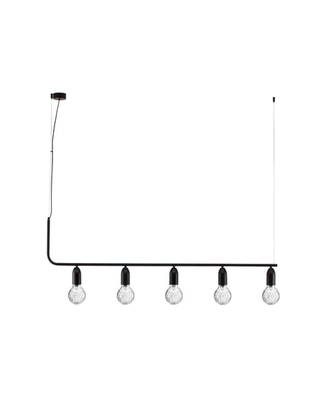 VEDA Hängeleuchte linear 128cm-Luxomo Leuchten