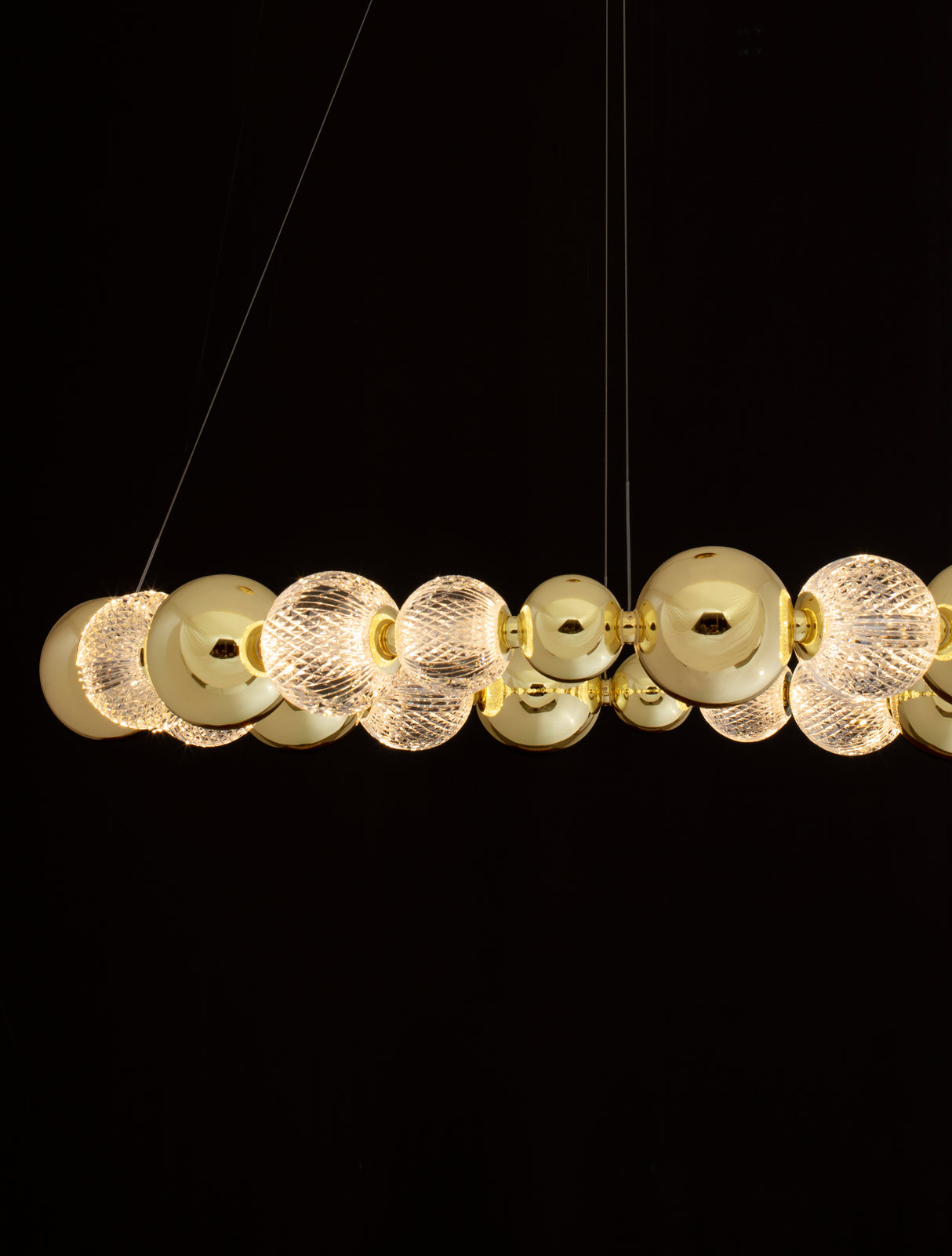BRILLE Hängeleuchte Ø 94cm-Luxomo Leuchten