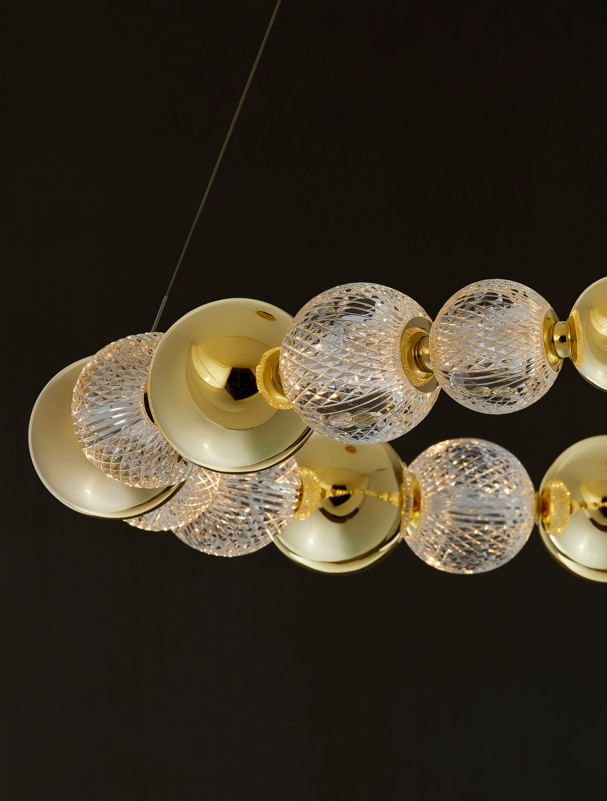 BRILLE Hängeleuchte Ø 94cm-Luxomo Leuchten