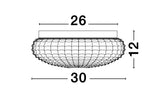 CLAM Deckenleuchte Ø 30cm-Luxomo Leuchten
