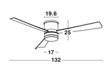 SATIN Deckenventilator Ø 132cm