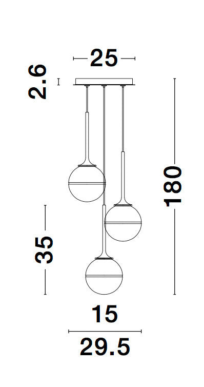 CANTONA Hängeleuchte-Luxomo Leuchten