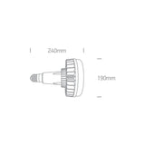 LED Retrofit 80W 230V E40-Luxomo Leuchten