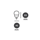 LED Retrofit E14 Mini Globe-Luxomo Leuchten