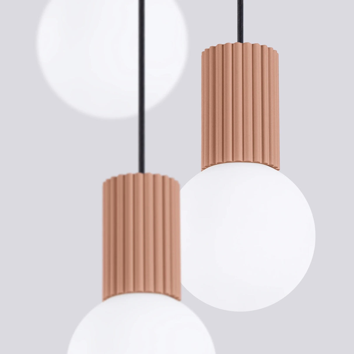 3-flammige Pendelleuchte HALO