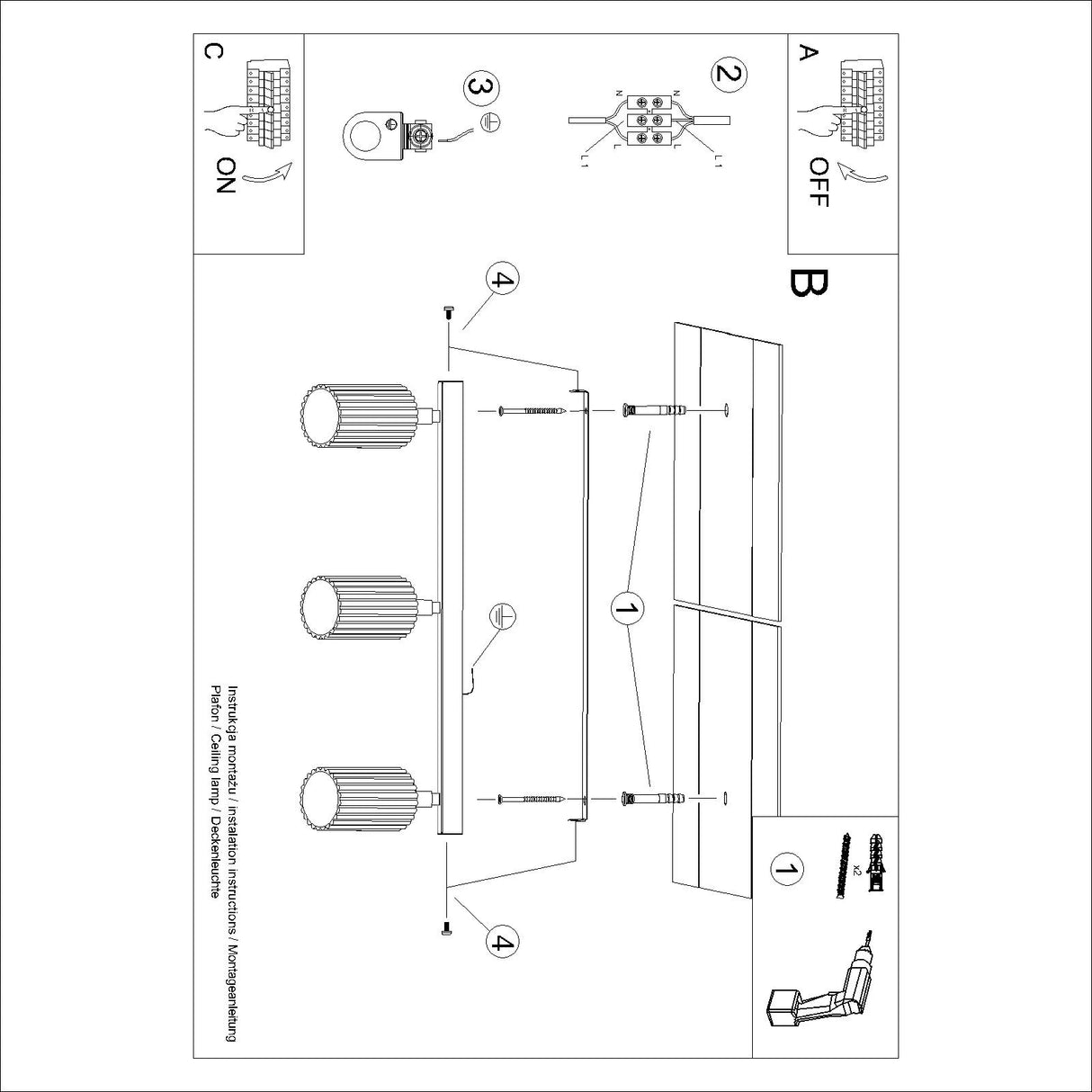 KARBON 3L Plafond