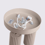 3-flammiger Deckenstrahler KARBON – Rund & Schwenkbar