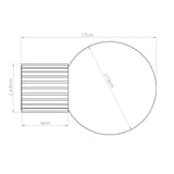 Design Wandleuchte HALO