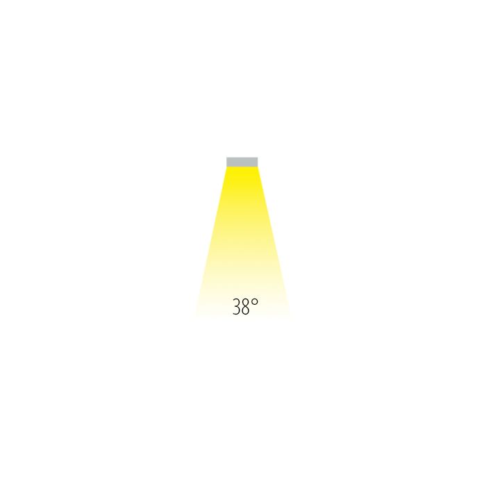 NISTA LED Decken-Aufbaustrahler rechteckig — Darklight