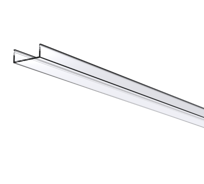 Abdeckung M20-K flach für Aufbau- und Einbauprofil MICRO 20