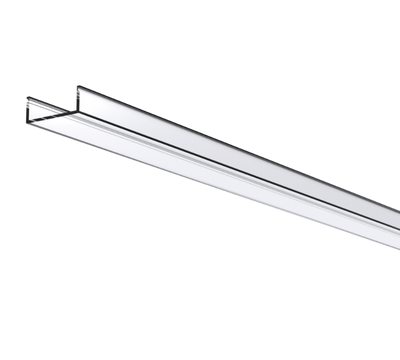 Abdeckung M20-K flach für Aufbau- und Einbauprofil MICRO 20