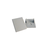 Endstück M20-EH für hohe Abdeckung für Aufbauprofil MICRO 20 (1 Stk.)