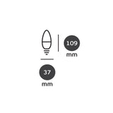 LED Retrofit E14 Kerze-Luxomo Leuchten