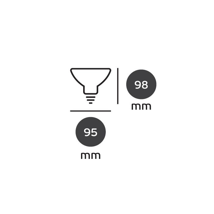 LED Retrofit PAR30 14W 230V E27-Luxomo Leuchten