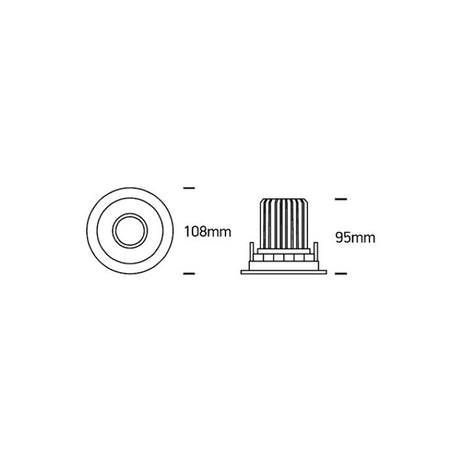 ELO 12 LED Einbaustrahler-Luxomo Leuchten