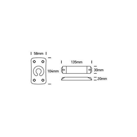 20034 LED Controller 36W 12V / 72W 24V / RGBW 3 Kanäle dimmbar-Luxomo Leuchten
