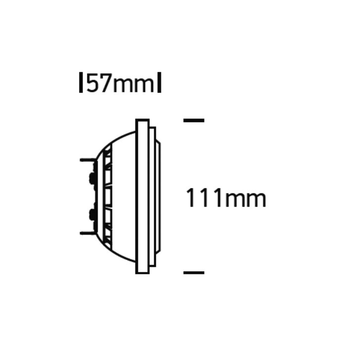 LED Retrofit QR111 13W 12V G53 24°