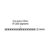 7833 LED Strip Indoor ultradünn 14,4W/m 24V selbstklebend 5m-Luxomo Leuchten