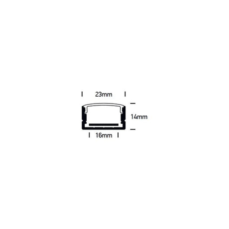 7905 LED Aufbauprofil-Luxomo Leuchten