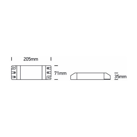 89200X LED DRIVER 48v 0-200w INPUT 230v IP20-Luxomo Leuchten