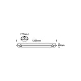 BIRLO Feuchtraum-/Wannenleuchte für LED Tube 230V-Luxomo Leuchten