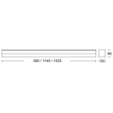 NOVA S LED Wand-/Deckenleuchte-Luxomo Leuchten